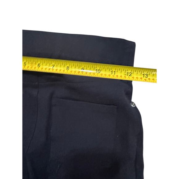 Spanx Pull On Dress Pants Strsight Size XS Navy - Picture 4 of 6